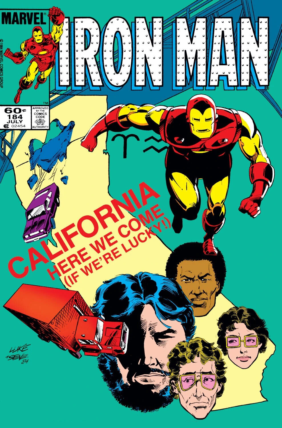 Marvel Comics Iron Man #184 Copper Age 1984