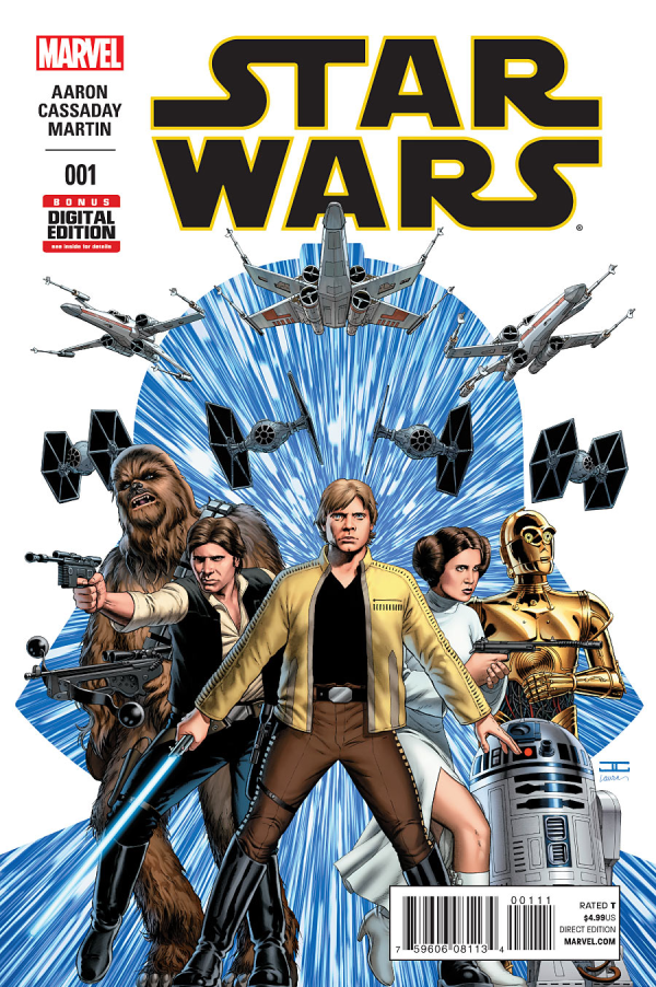 Marvel Comics Star Wars #1 Modern Age 2015 Variant