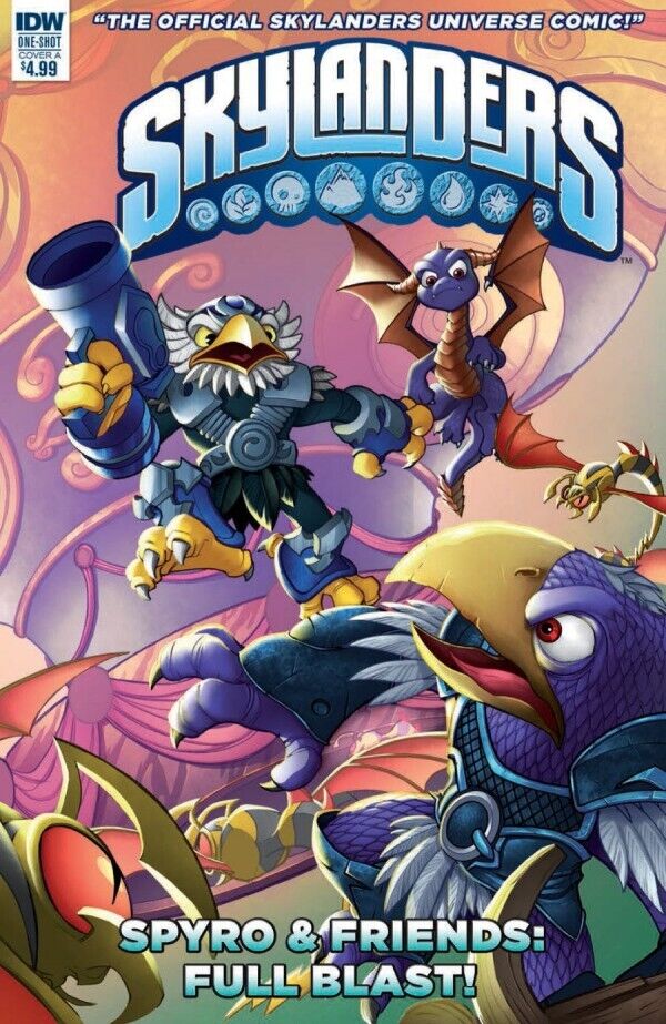 IDW Comics Skylanders Quarterly -Spyro & Friends: Full Blast Modern Age 2017