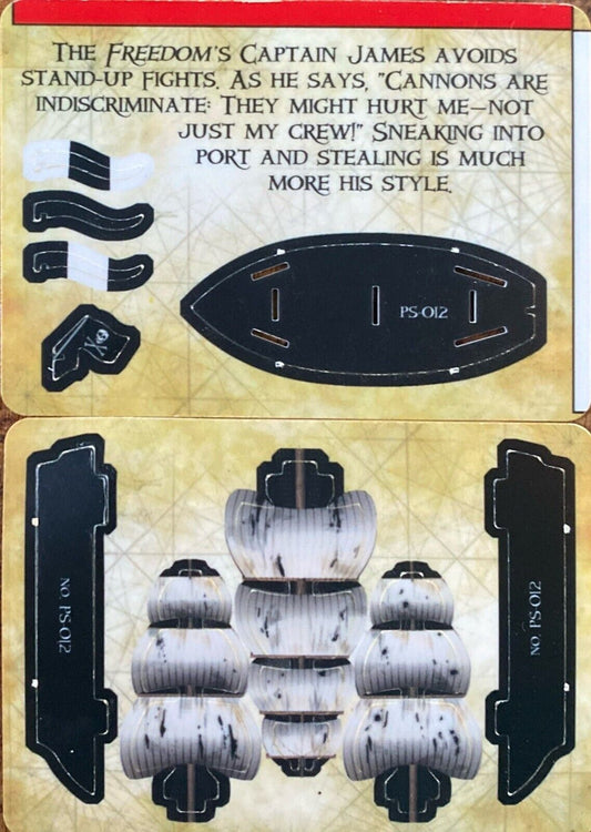 WizKids Pirates CSG of the Spanish Main PS-012 Freedom