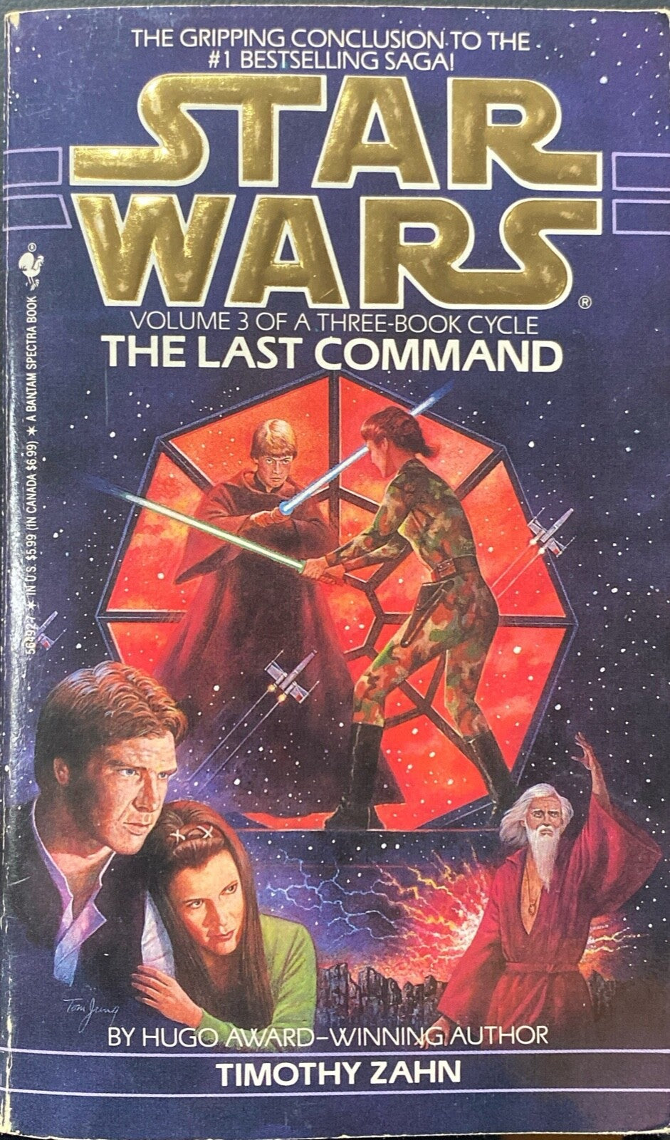 Star Wars: The Thrawn Trilogy by Timothy Zahn Bantam Paperback