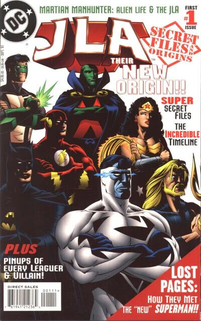 DC Comics JLA Secret Files and Origins #1 Modern Age 1997