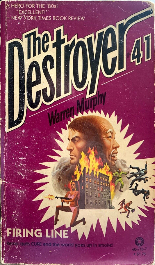 The Destroyer #41 Firing Line by Warren Murphy & Richard Sapir 1980