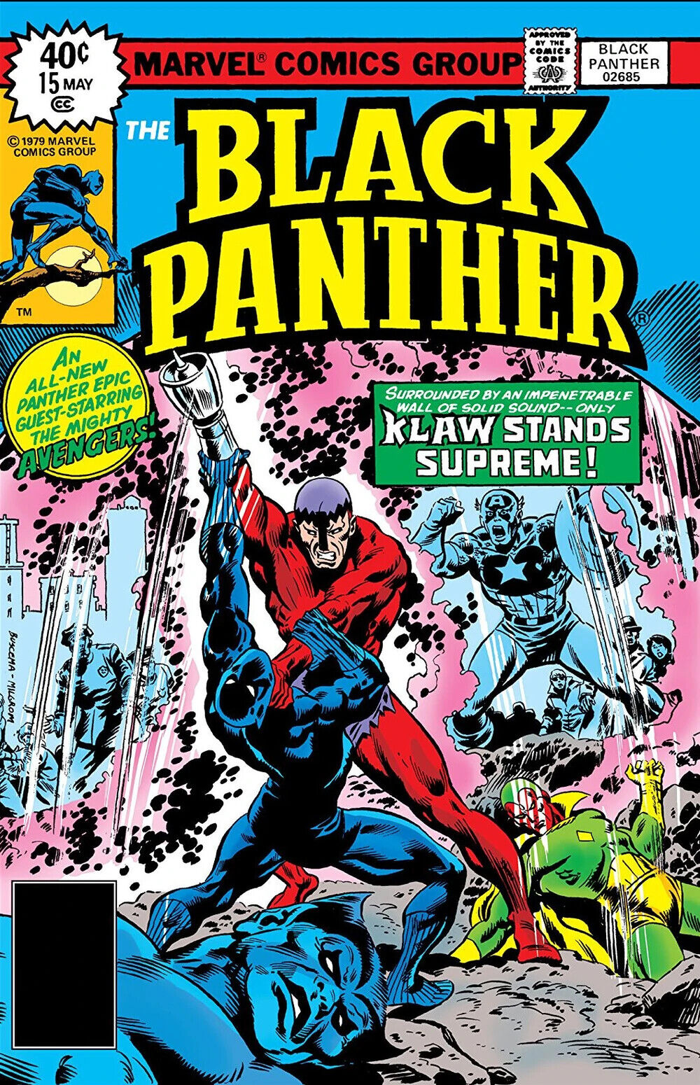 Marvel Comics Black Panther #15 Bronze Age 1979