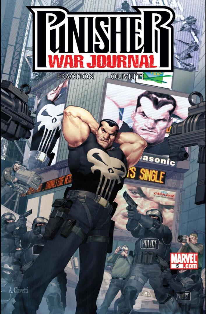 Marvel Comics Punisher War Journal #5 Modern Age 2007
