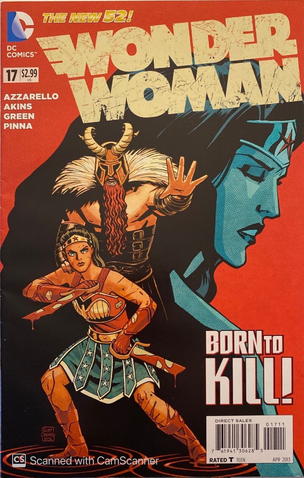 DC Comics Wonder Woman #17 Modern Age 2013