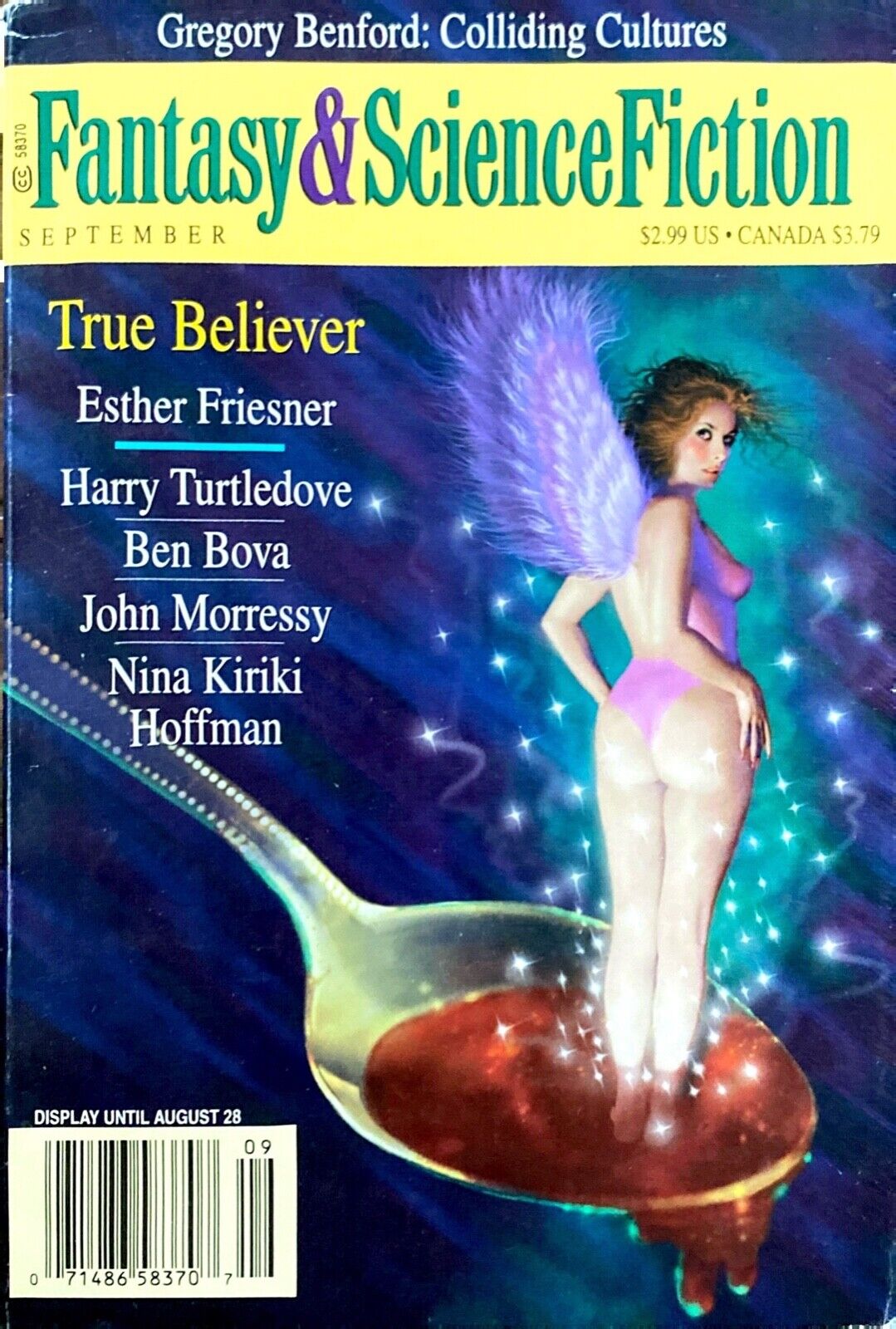 Fantasy & Science Fiction Vol. 93 No. 3 September 1997 Benford Turtledove Bova