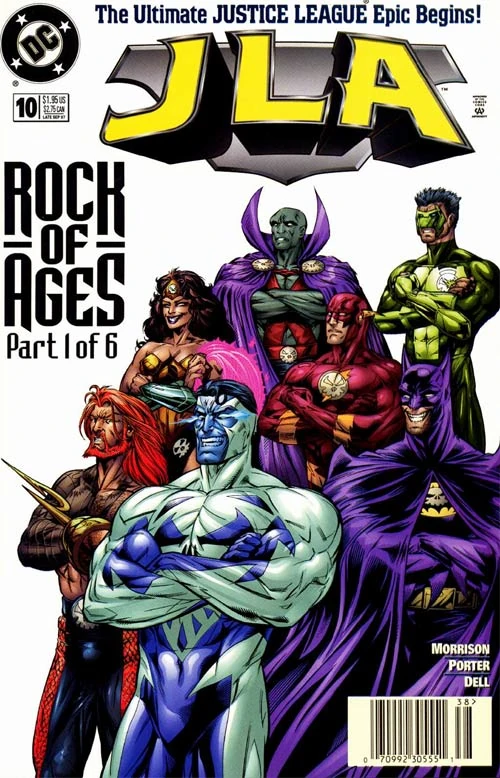 DC Comics JLA #10 Modern Age 1997 Justice League of America Grant Morrison