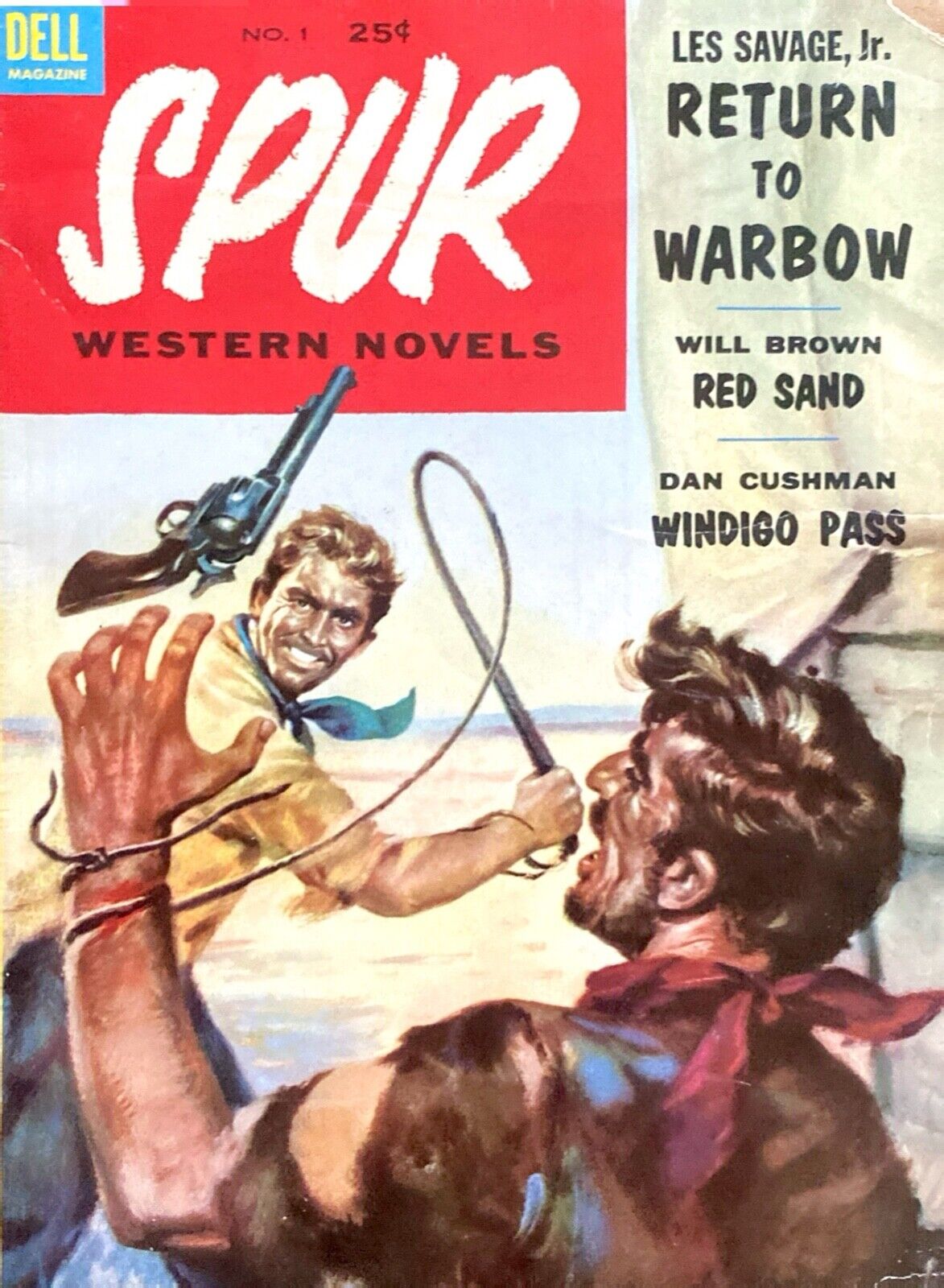 Dell Magazine Spur Western Novels No. 1 February-April 1955