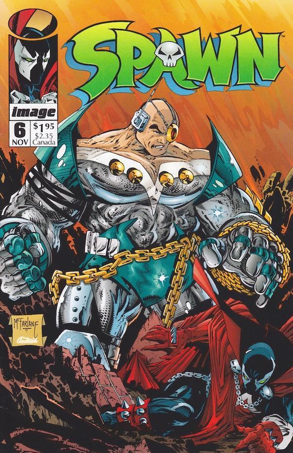Image Comics Spawn #6 Modern Age 1992 First Appearance Overkill
