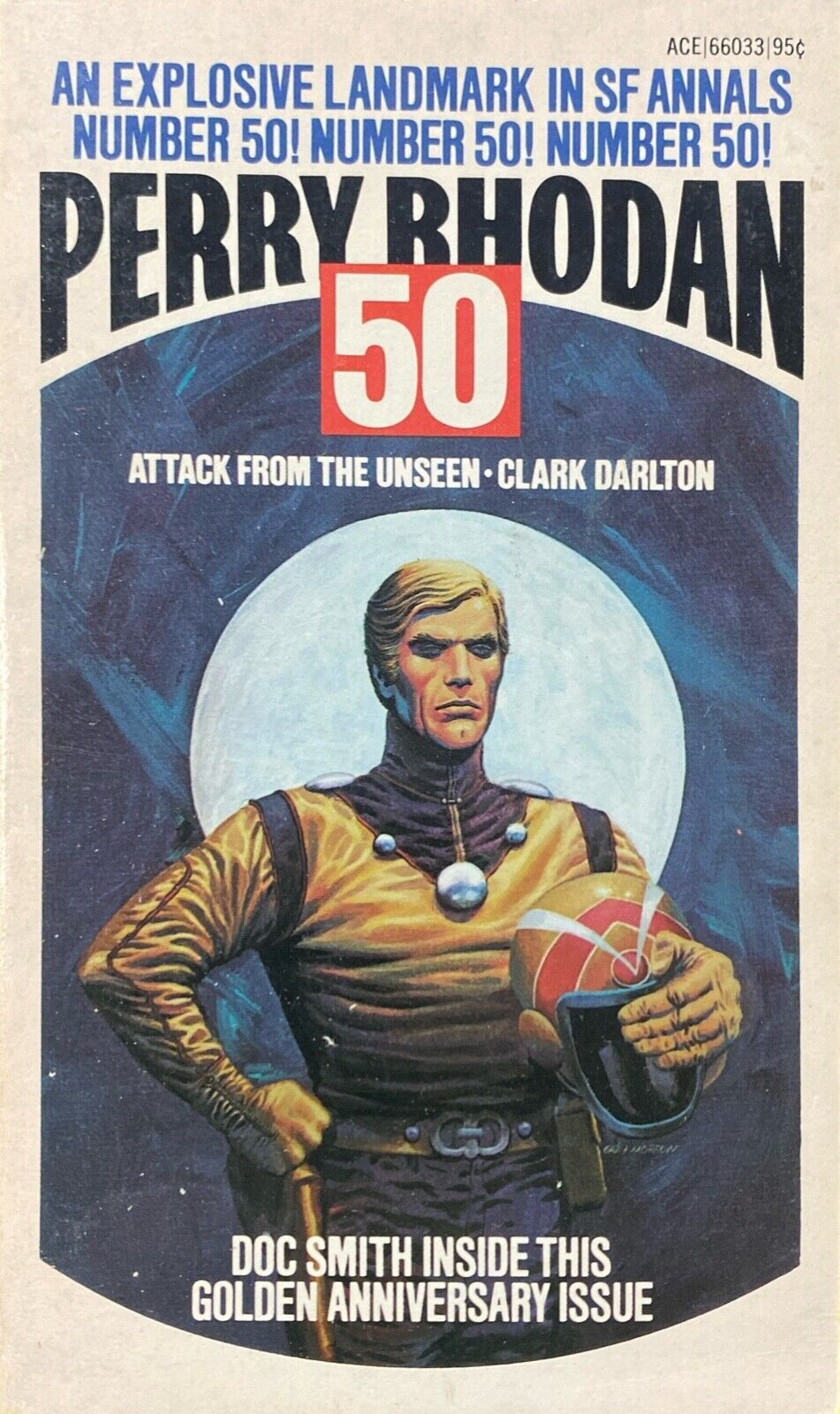 Perry Rhodan 50: Attack From the Unseen by Clark Darlton 1974 Ace Paperback