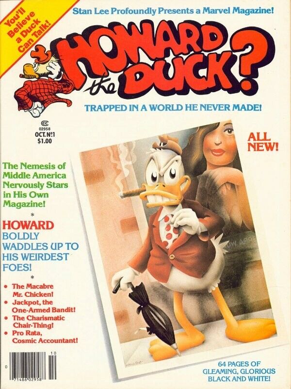 Marvel Magazine Howard the Duck #1 1979 Bronze Age