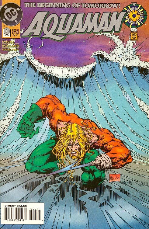 DC Comics Aquaman #0 Modern Age 1994 Zero Hour