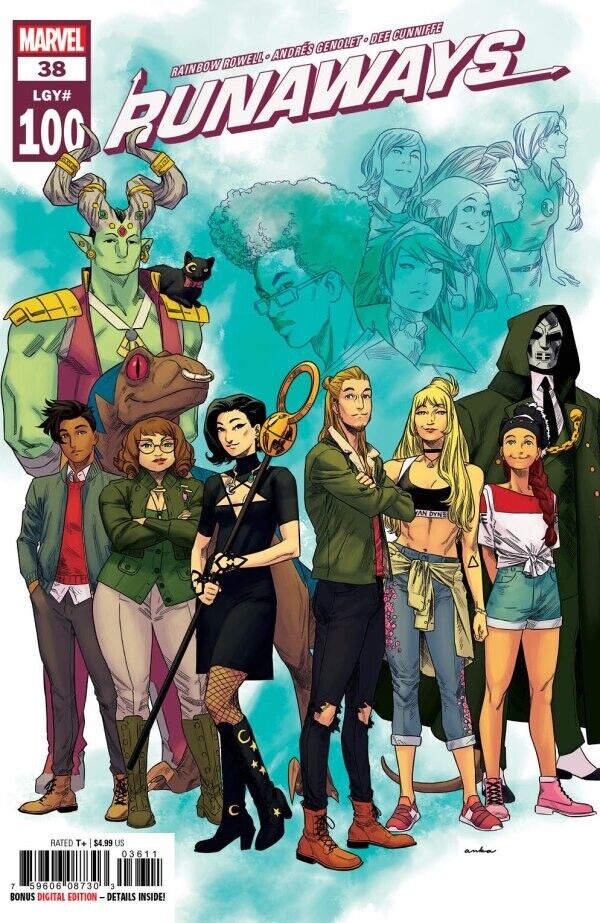 Marvel Comics Runaways #38 Legacy #100 Modern Age 2021