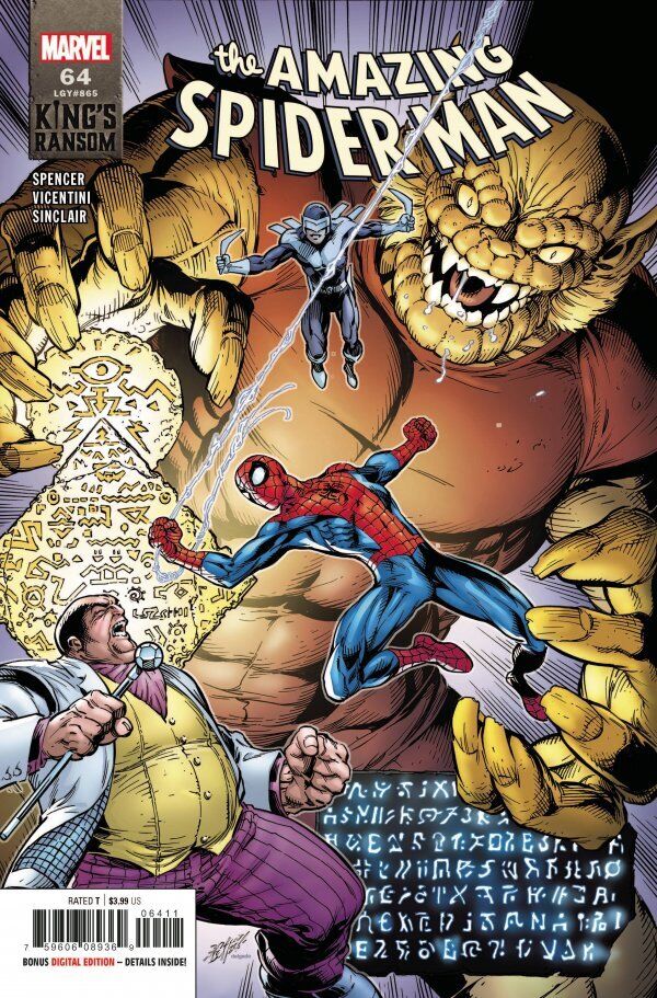 Marvel Comics Amazing Spider-man #64 Legacy #865 Modern Age 2021 King's Ransom
