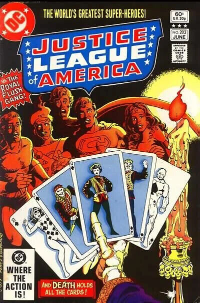 DC Comics Justice League of America #203 Bronze Age 1982