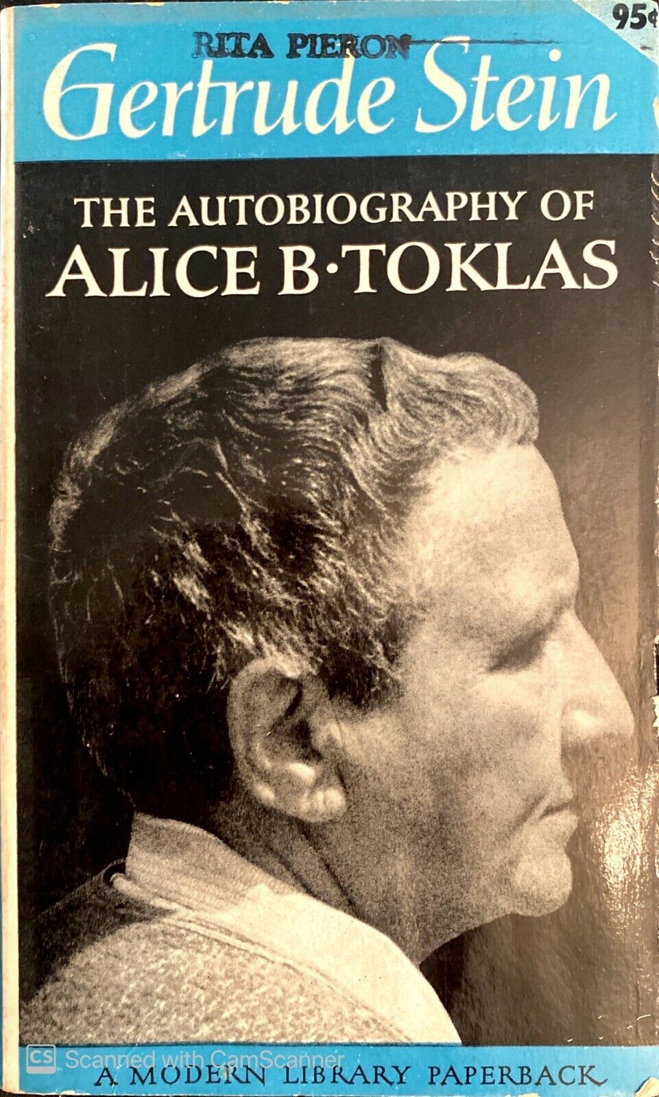 The Autobiography of Alice B. Toklas by Gertrude Stein 1933 Paperback