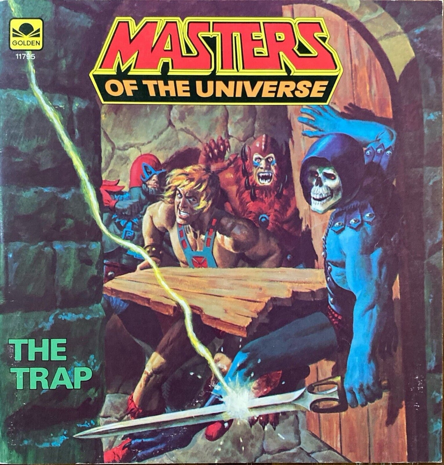 Masters of the Universe: The Trap by W.B. DuBay 1983 Golden Book Paperback MOTU