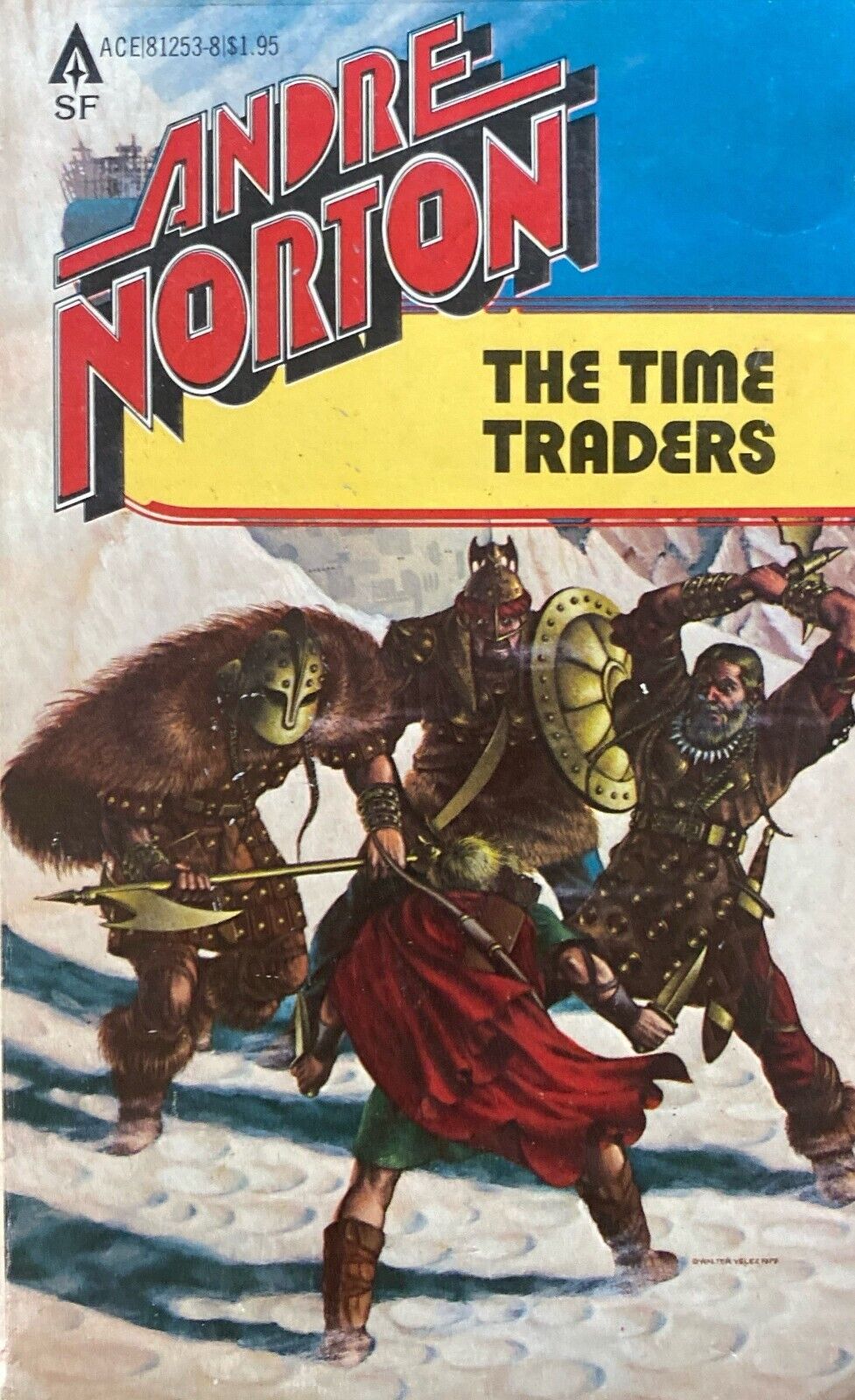 The Time Traders by Andre Norton 1980 Ace Paperback
