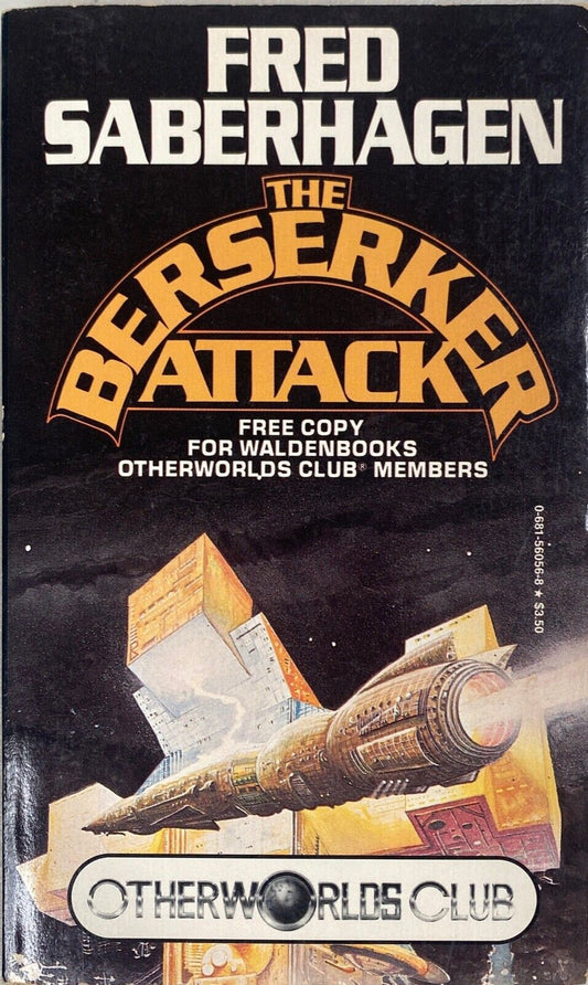 The Berserker Attack by Fred Saberhagen 1987 Tor Paperback Otherworlds Club