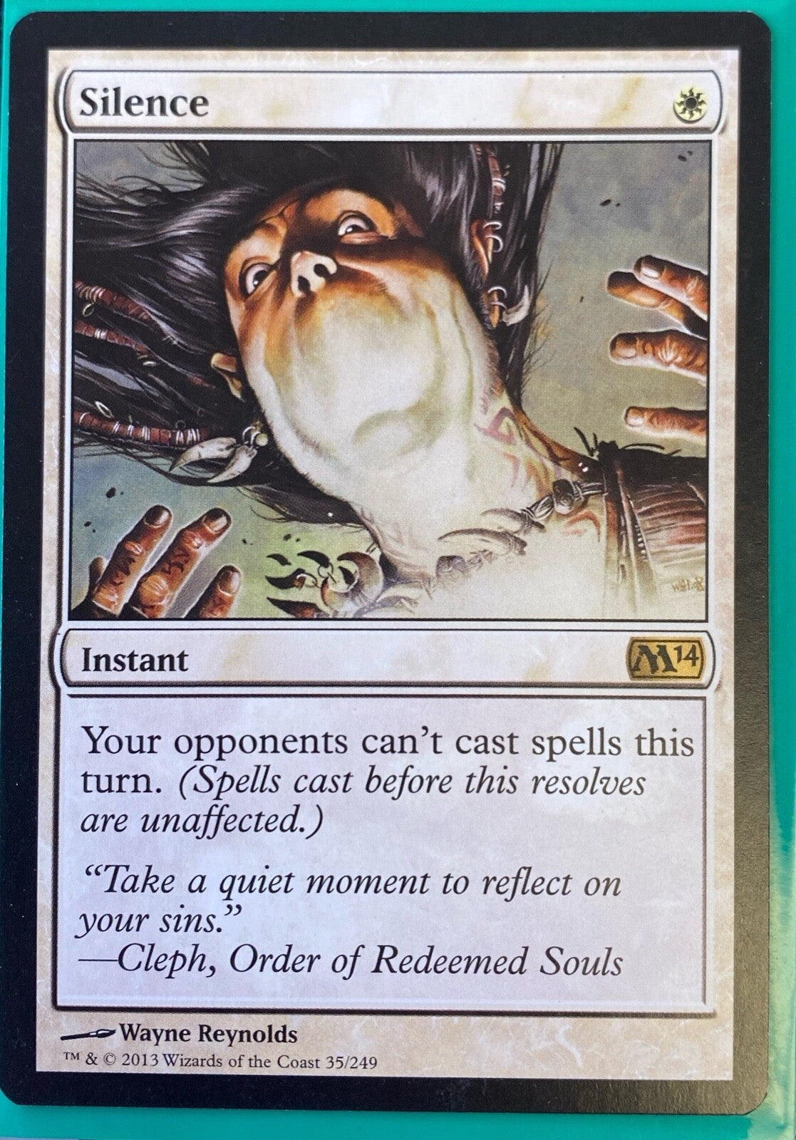Magic the Gathering (MTG) Silence Magic 2014 (M14)
