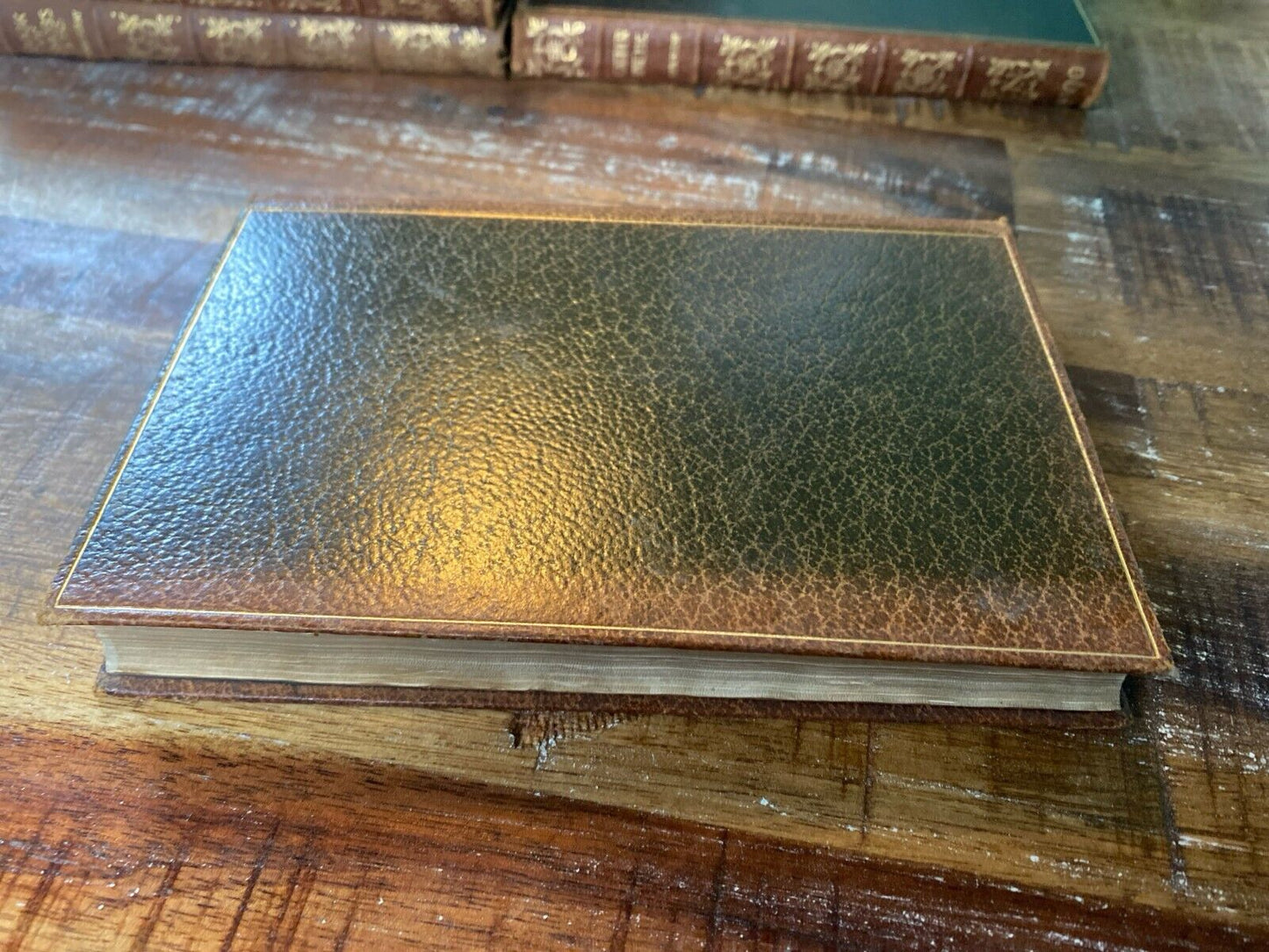 Paris Sketchbook, Etc. by W.M. Thackeray 1900 New Century Library Leather