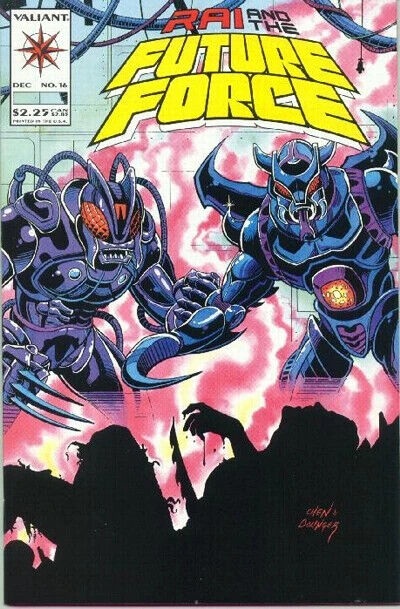 Valiant Comics Rai and the Future Force #16 Modern Age 1993
