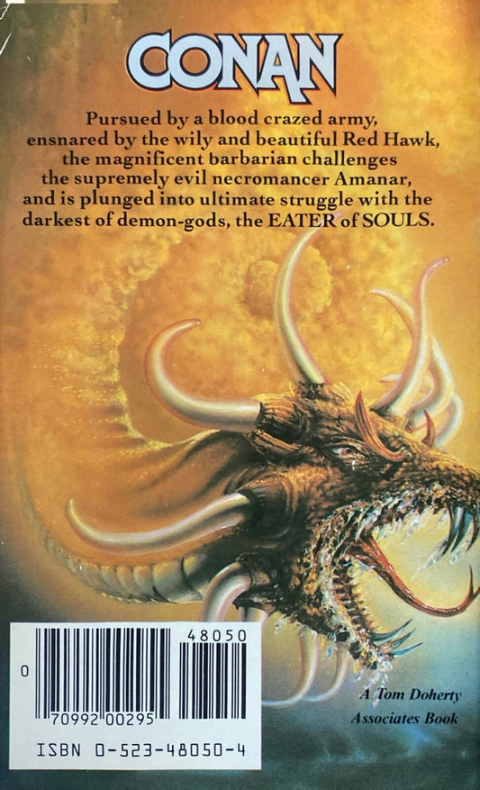 Conan the Invincible by Robert Jordan 1982 Tor Paperback First