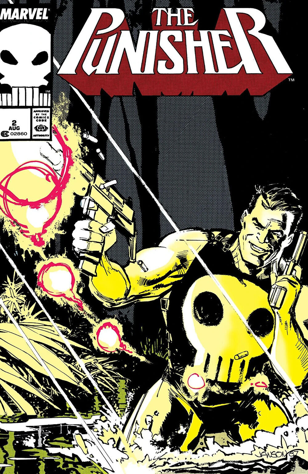 Marvel Comics The Punisher #2 Copper Age 1987