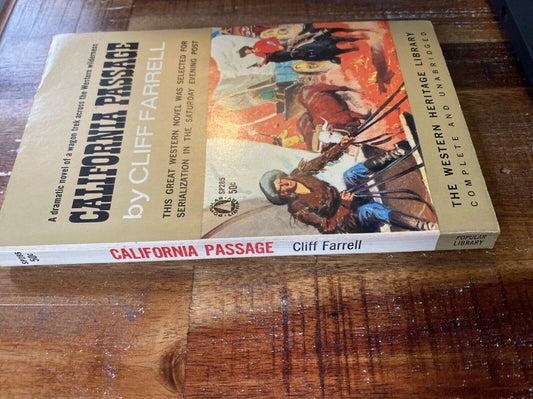 California Passage by Cliff Farrell 1964 Popular Library SP285 Paperback