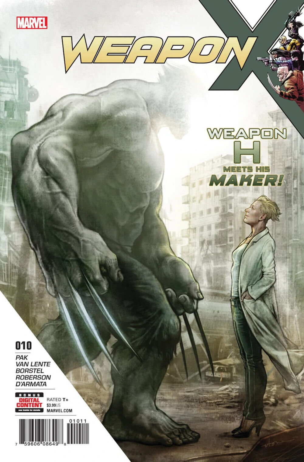 Marvel Comics Weapon X #10 Modern Age 2018