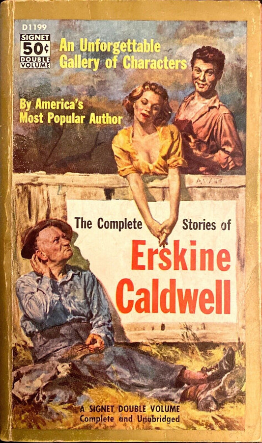 The Complete Stories of Erskine Caldwell 1955 Signet D1199 Paperback