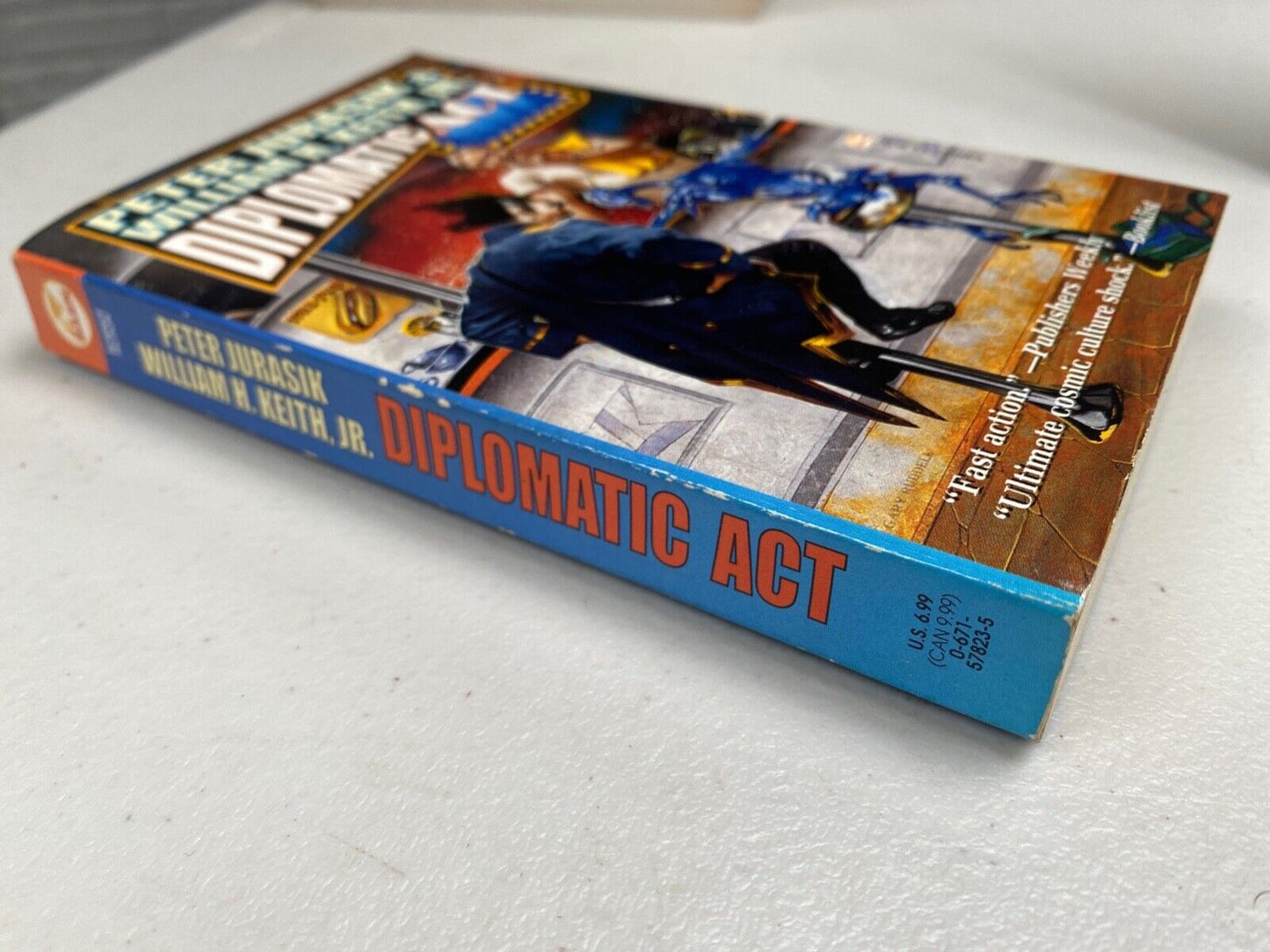 Diplomatic Act by Peter Jurasik & William H Keith, Jr. 1999 Baen Paperback