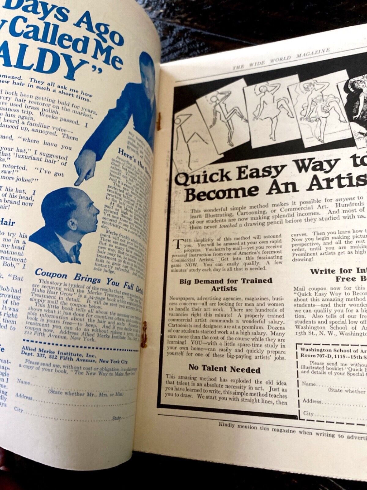 The Wide World Magazine No. 339 Vol. 57 July 1926 London Pulp