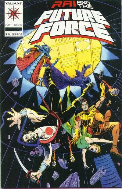 Valiant Comics Rai and the Future Force #10 Modern Age 1993