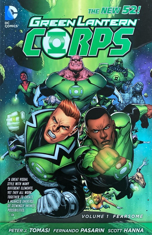 DC Comics Green Lantern Corps Volume One: Fearsome 2012 Trade Paperback