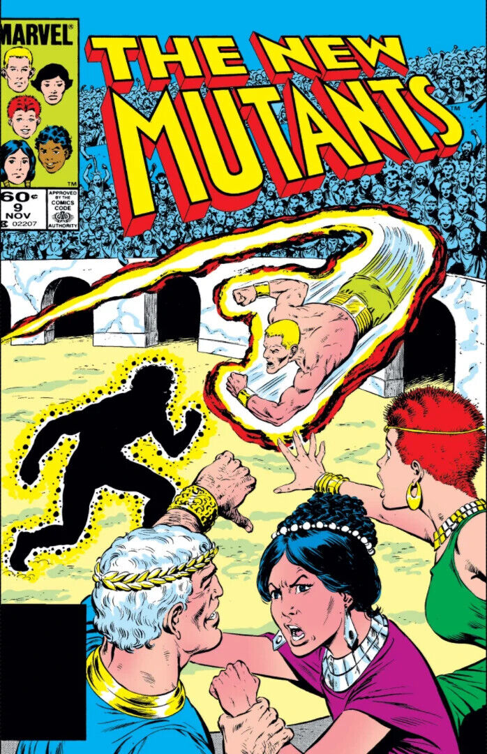 Marvel Comics New Mutants #9 Bronze Age 1983 First Selene the Black Queen