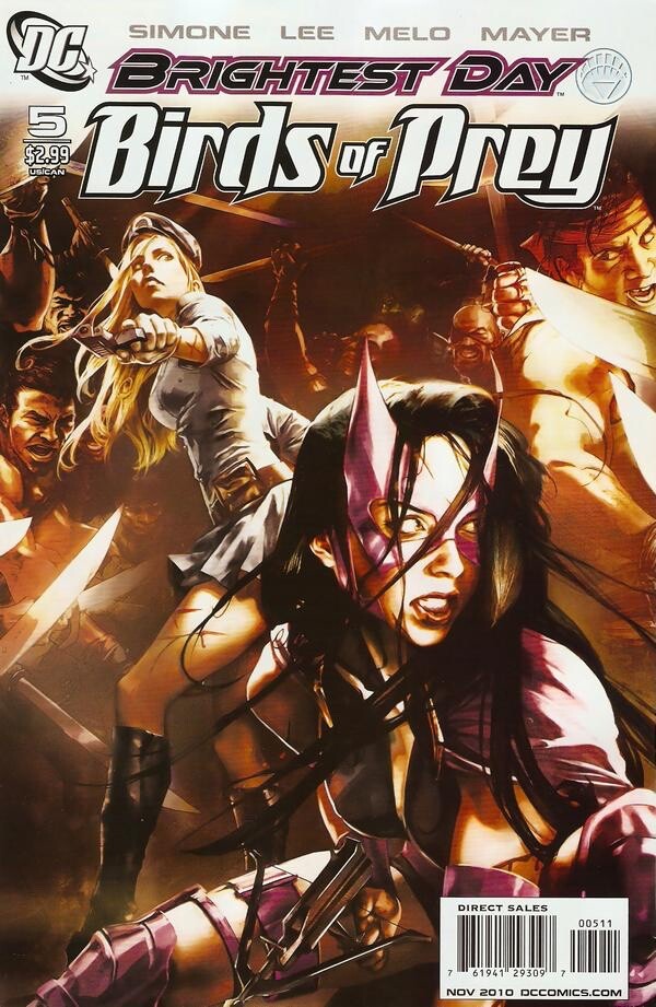 DC Comics Birds of Prey #5 Modern Age 2010 Brightest Day
