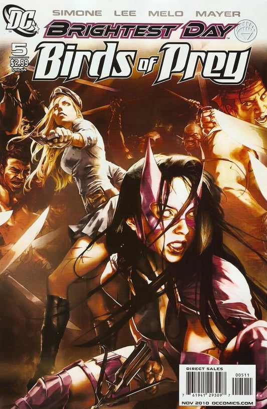DC Comics Birds of Prey #5 Modern Age 2010 Brightest Day