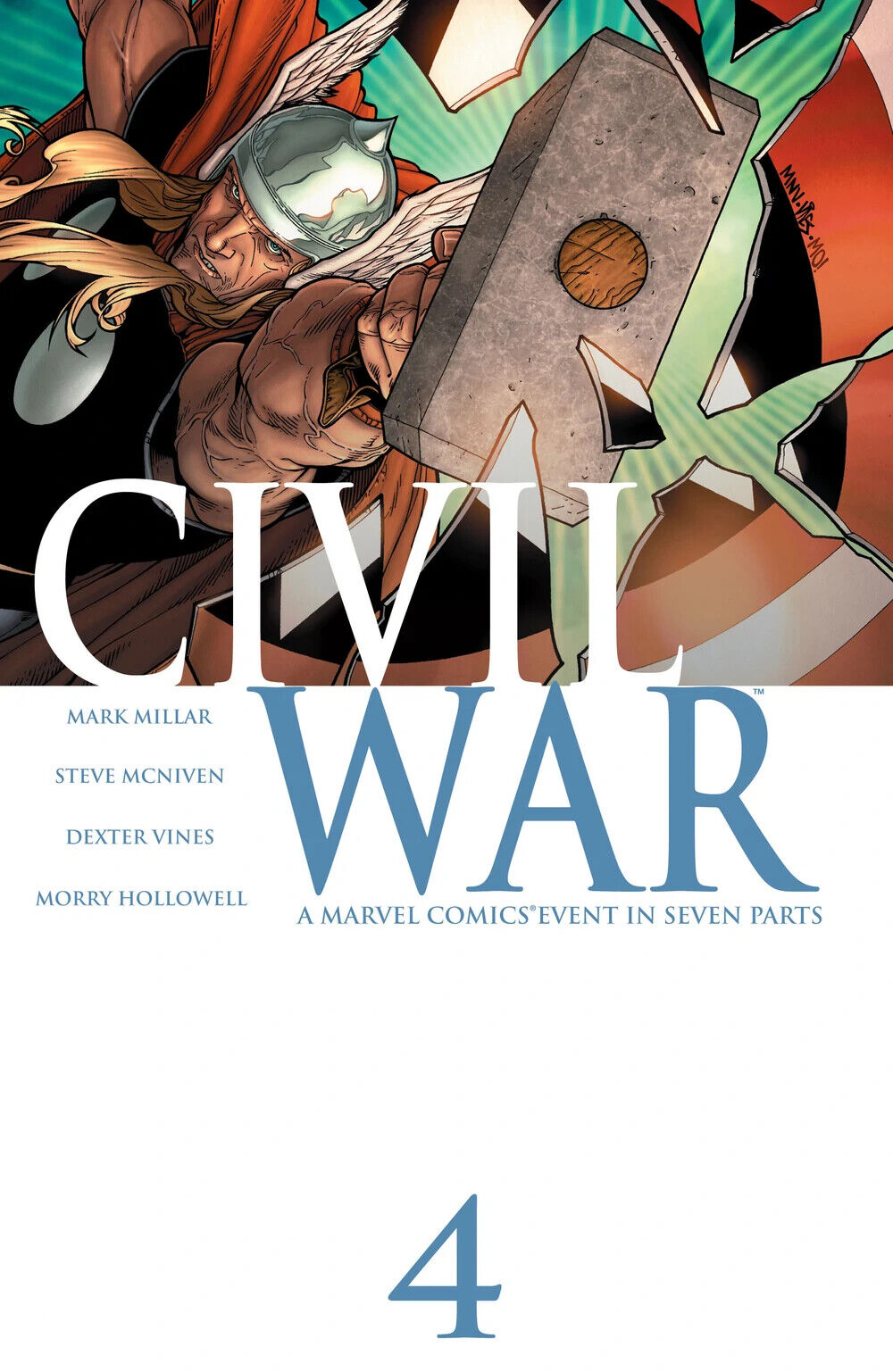 Marvel Comics Civil War #4 2006 Modern Age