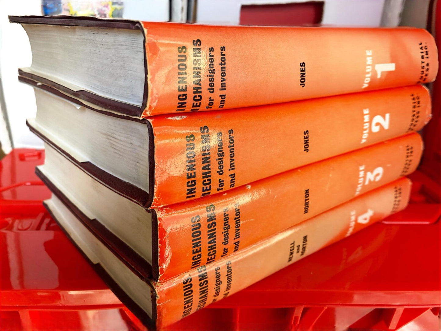 Ingenious Mechanisms for Designers and Inventors, 1964-1967, 4 Volume Hardcover