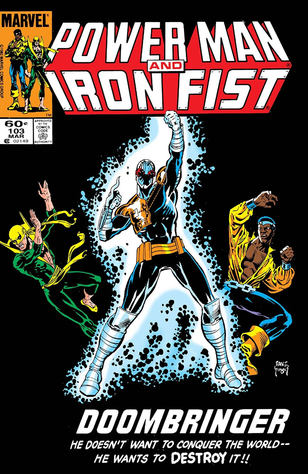 Marvel Comics Power Man and Iron Fist #103 Copper Age 1984
