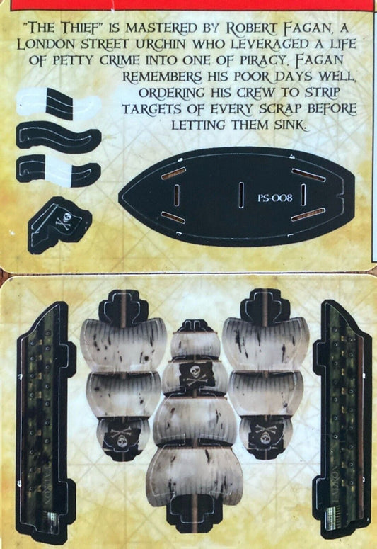 WizKids Pirates CSG of the Spanish Main PS-008 El Ladron