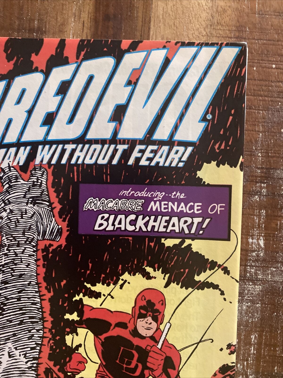 Marvel Comics Daredevil #270 Copper Age 1989 First Blackheart
