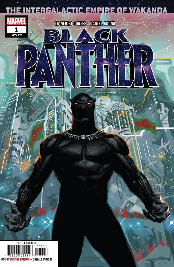 Marvel Comics Black Panther #1 (Legacy #173) Modern Age 2018