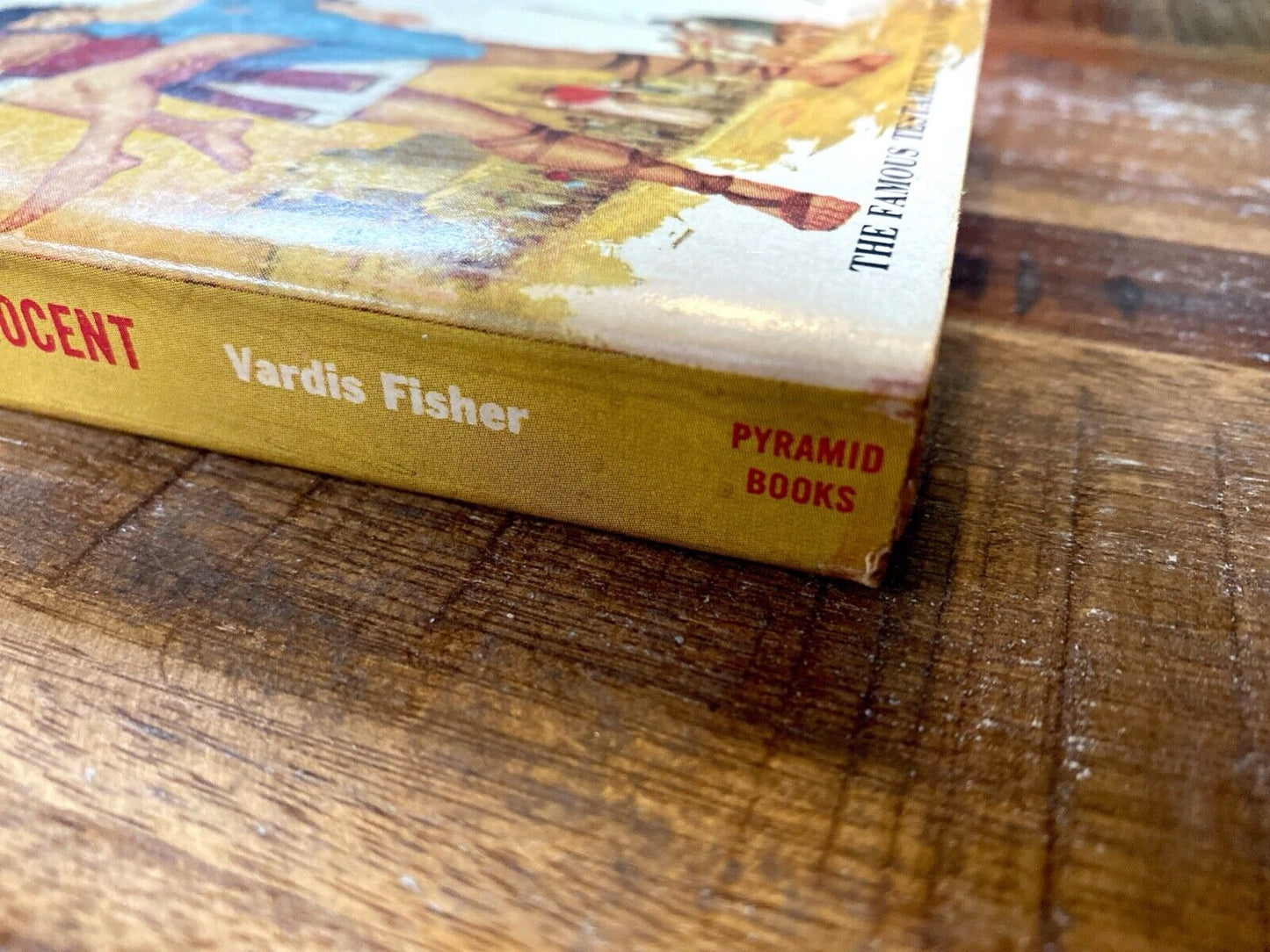 The Island of the Innocent by Vardis Fisher 1961 Pyramid R629 Paperback First