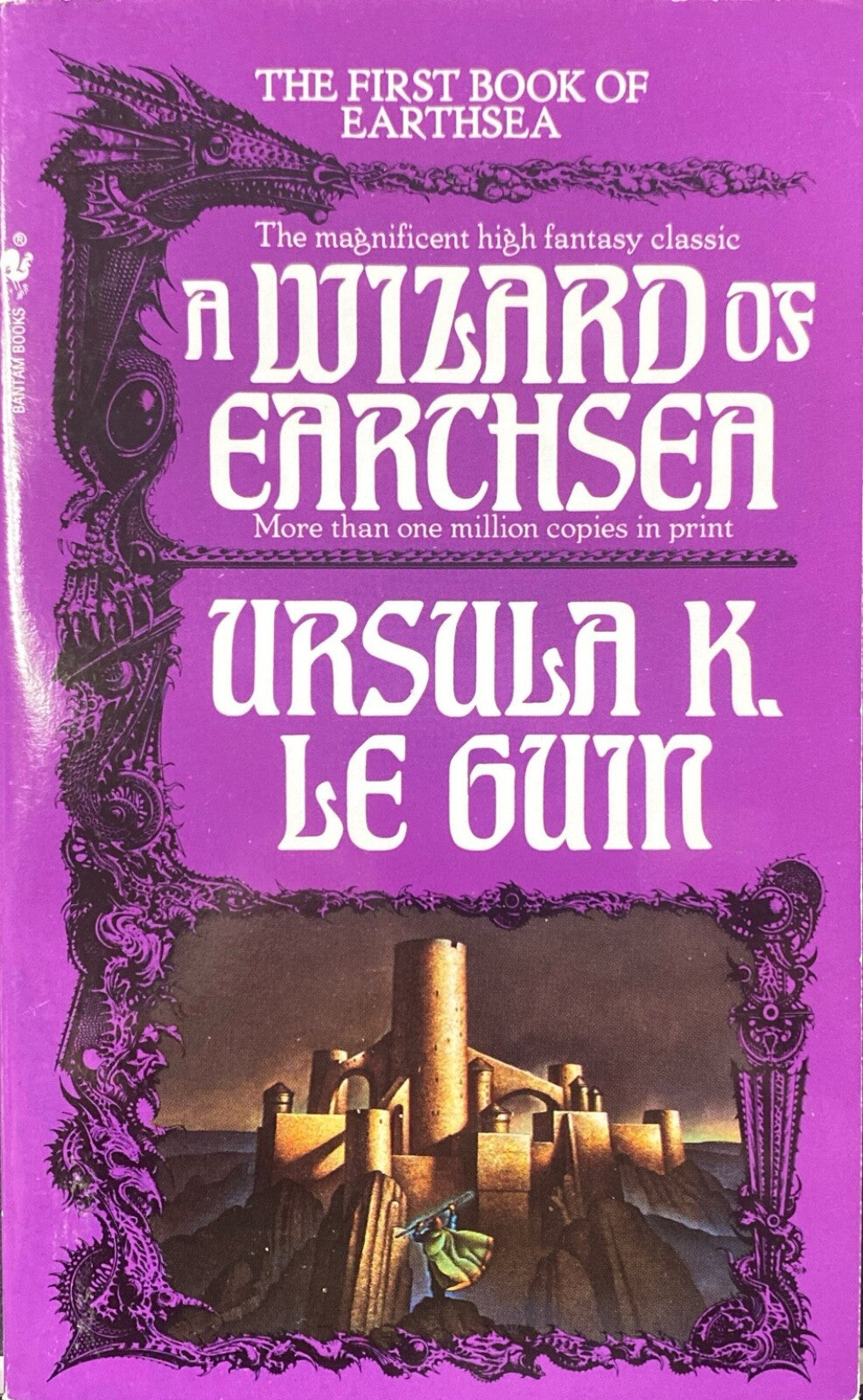 The Earthsea Quartet by Ursula K. LeGuin 1990s Bantam Spectra Paperback