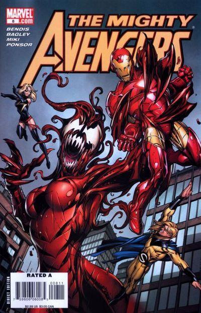 Marvel Comics Mighty Avengers #8 2008 Modern Age Carnage