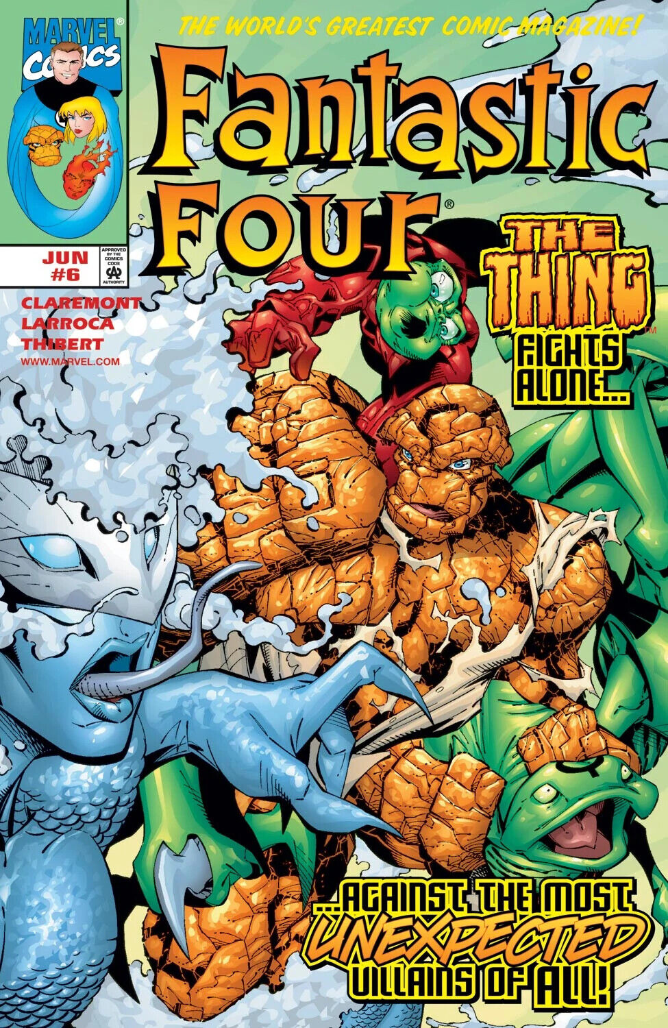 Marvel Comics Fantastic Four #6 Modern Age 1998
