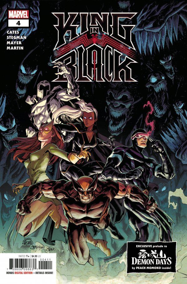 Marvel Comics King in Black #4 Modern Age 2021 Variant Peach Momoko Preview